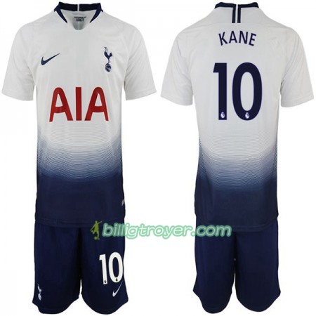 Billige Fotballdrakter Tottenham Hotspur Kane 10 Barn Hjemmedraktsett 2018/19 Kortermet